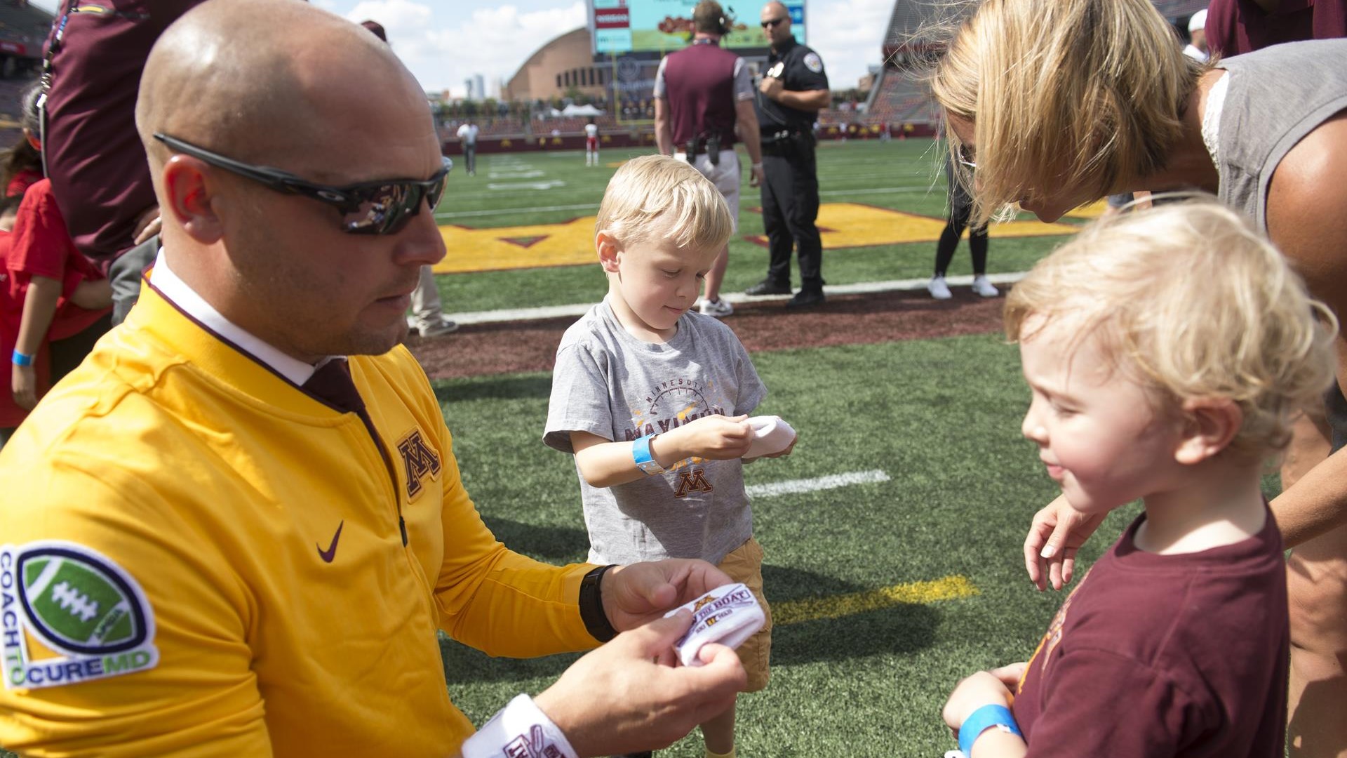 Football Coaches Kick Off 12th Season of Coach To Cure MD